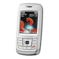 Samsung SGH-E250 Mode D'emploi