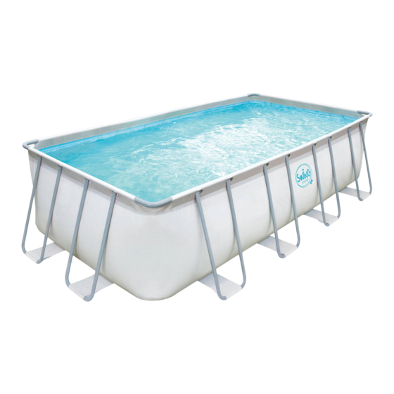 Polygroup SUMMER WAVES ELITE RECTANGULAR FRAME POOL Manuel Du Propriétaire