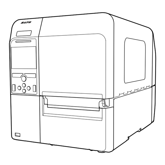 SATO CL4NX Manuel D'utilisation