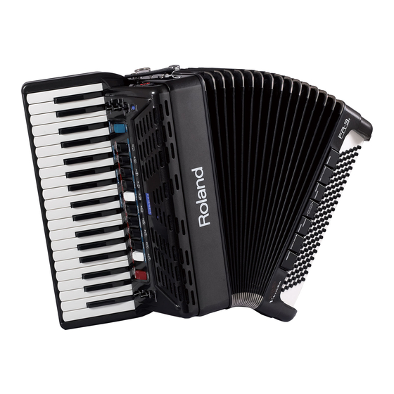 Roland V-Accordion FR-3 Guide Rapide