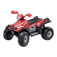 Peg-Perego POLARIS TRAIL BOSS IGOD0052 Utilisation Et Entretien