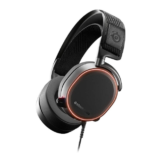 STEELSERIES ARCTIS PRO Mode D'emploi