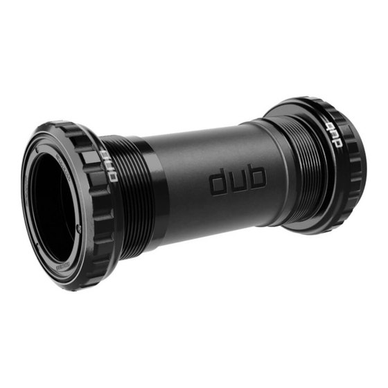 SRAM DUB MTB Mode D'emploi