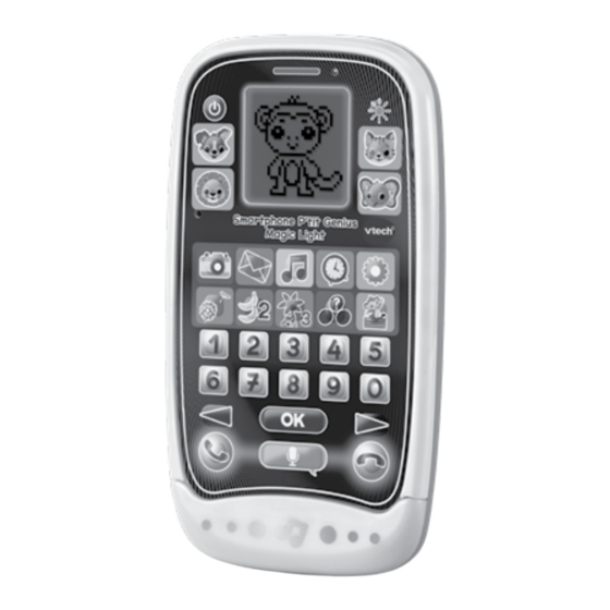 VTech Smartphone P'tit Genius Magic Light Manuel D'utilisation