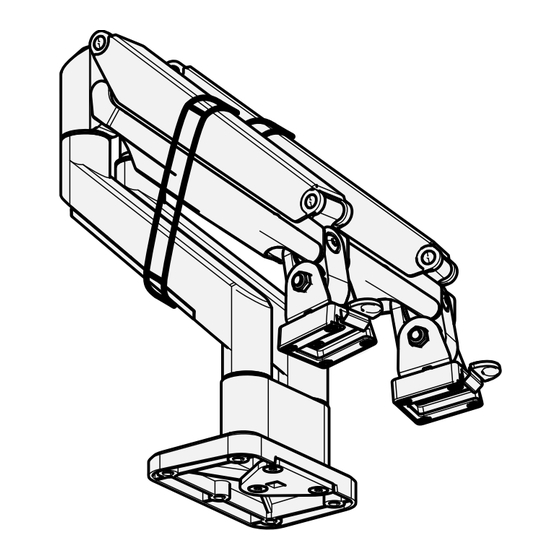 Steelcase FSMA Intro Monitor Arm-Dual Instructions De Montage