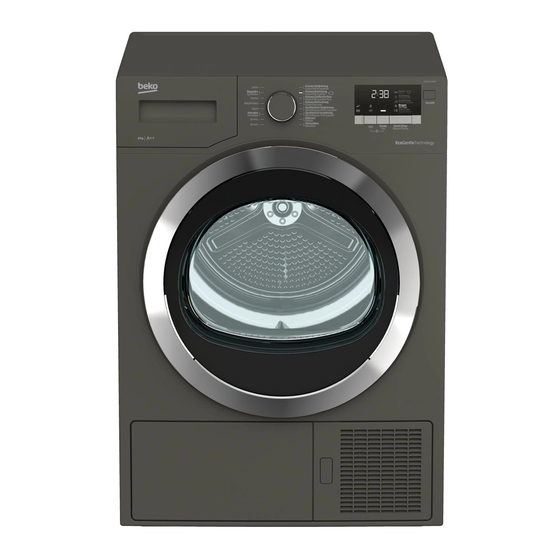 Beko DH 8433 RXM Manuel De L'utilisateur