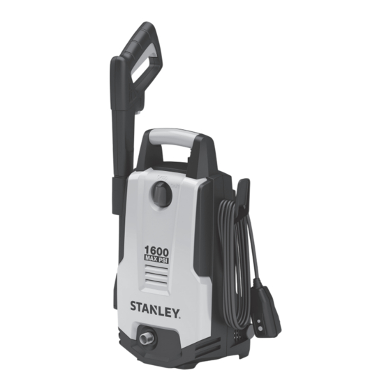 Stanley SHP 1600 Guide D'assemblage, D'utilisation Et D'entretien