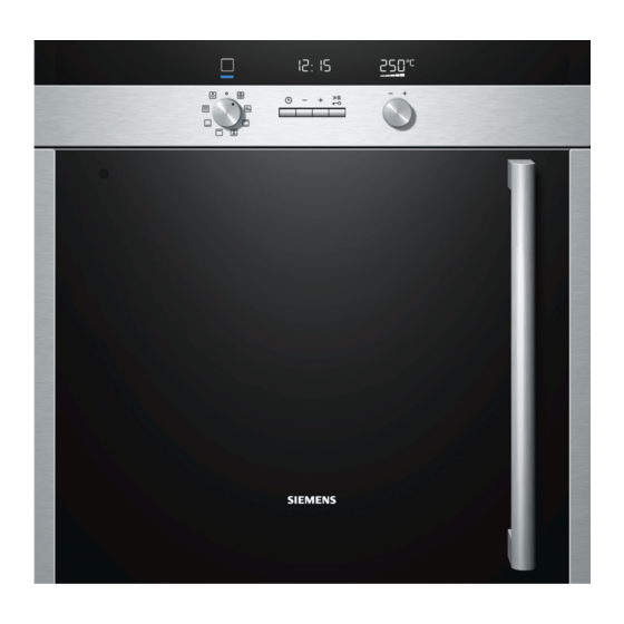 Siemens HB65LR 60F Serie Mode D'emploi