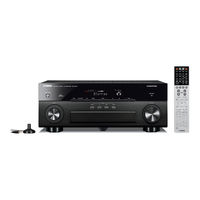 Yamaha RX-A820 Manuel De Configuration Rapide