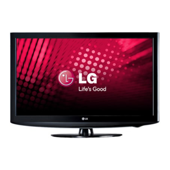 LG 32LD6 Série Manuel De L'utilisateur