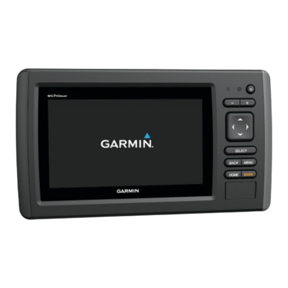 Garmin echoMAP CHIRP 70/90 Série Manuel D'installation, D'instruction Et D'entretien