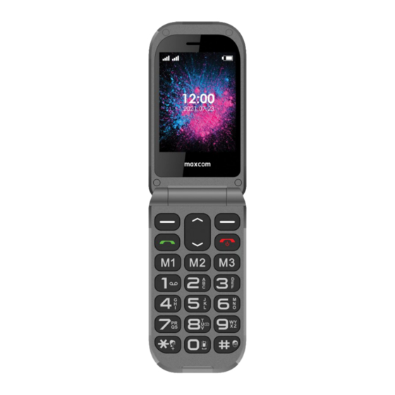 Maxcom MM827 Mode D'emploi
