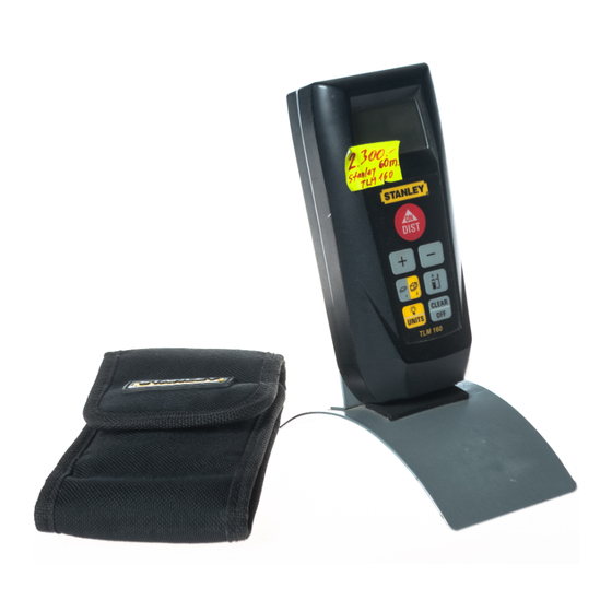 Stanley TLM160 Manuel D'utilisation