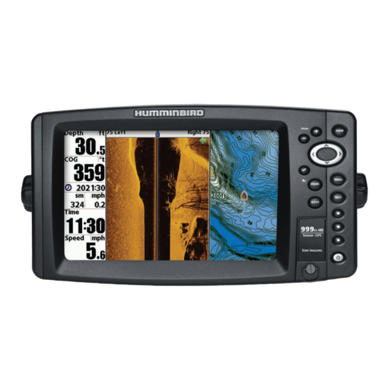 Humminbird 800 Série Guide D'utilisation