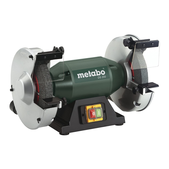 Metabo DS 150 Mode D'emploi