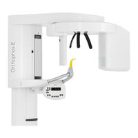 Dentsply Sirona Orthophos E Ceph Notice D'utilisation