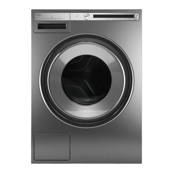Asko W4086X/1/2/3 Notice D'utilisation