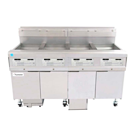 Frymaster FilterQuick FQG30 Manuel D'installation, D'utilisation Et D'entretien