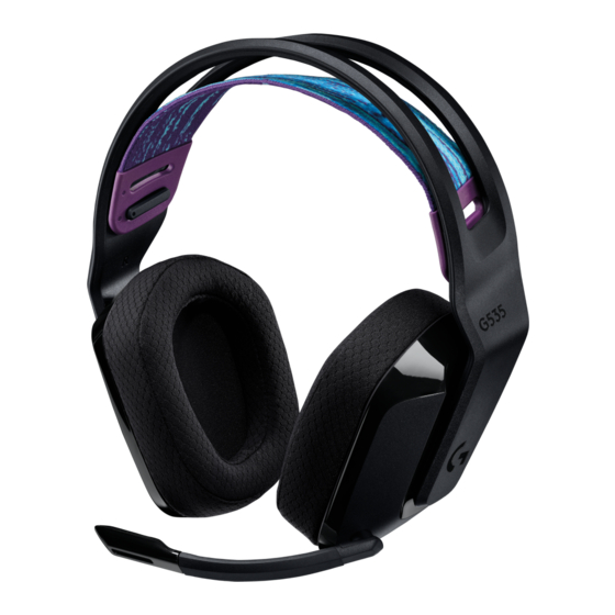 Logitech G535 Guide D'installation