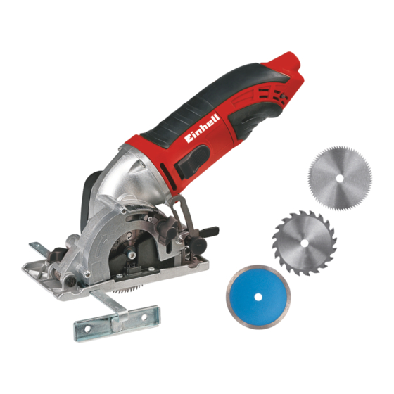EINHELL TC-CS 860 Kit Instructions D'origine