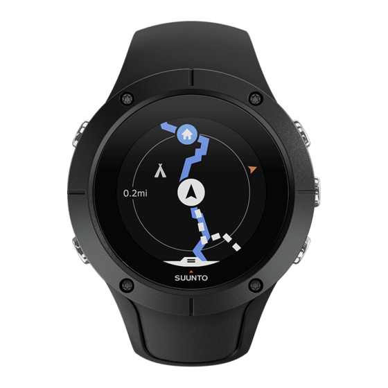 Suunto Spartan Trainer Wrist HR Manuels