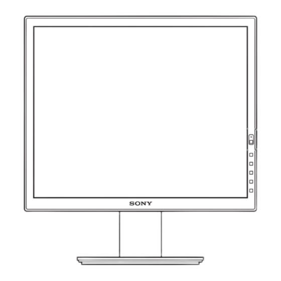 Sony SDM-S75 Guide De Configuration Rapide