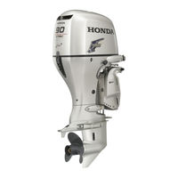 HONDA marine BF80A LHTD Manuel De L'utilisateur