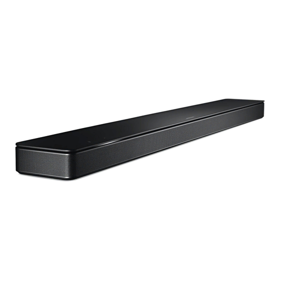 Bose SOUNDBAR 500 Manuel D'utilisation