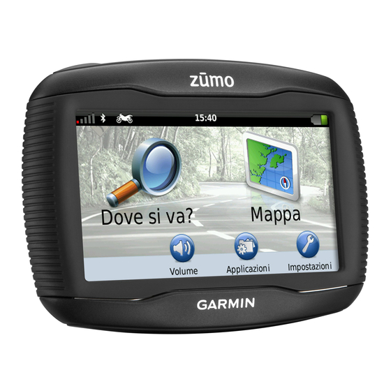 Garmin ZUMO 340 LM Manuel D'utilisation