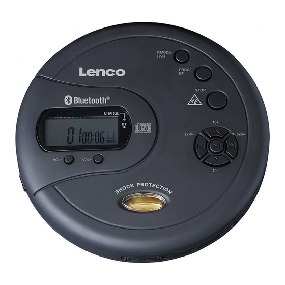 LENCO CD-300BK Manuels