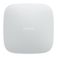 AJAX Hub 2 Manuel Utilisateur