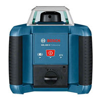 Bosch GRL 400 H Professional Mode D'emploi