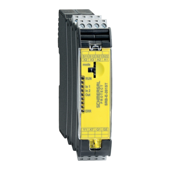 schmersal SRB-E-201ST Mode D'emploi