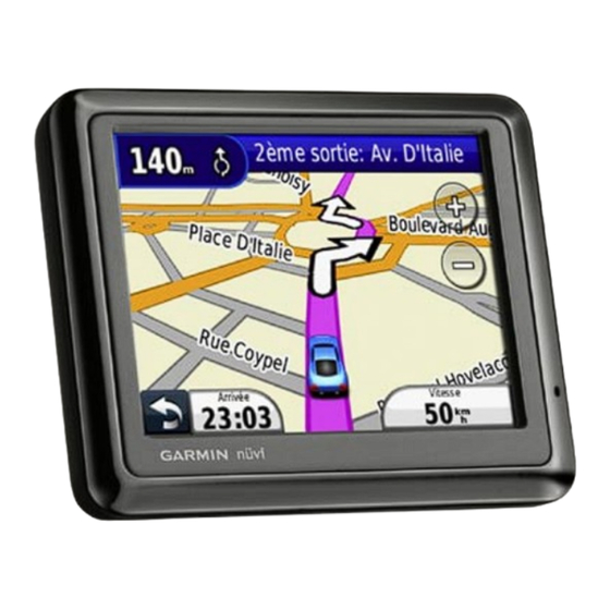 Garmin 1200 Série Manuel De Demarrage Rapide