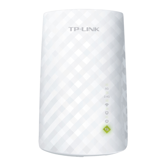 TP-Link RE200 Guide De L'utilisateur