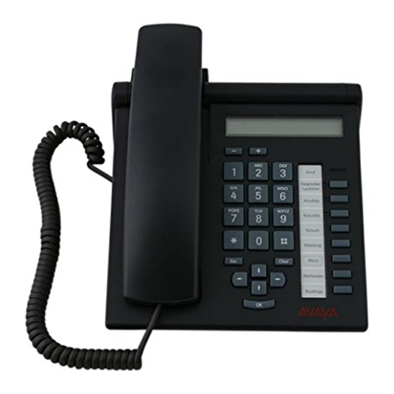 Avaya T3 Comfort Notice D'utilisation