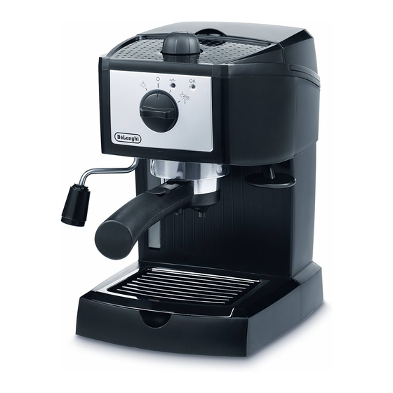 De'Longhi EC152 Manuels