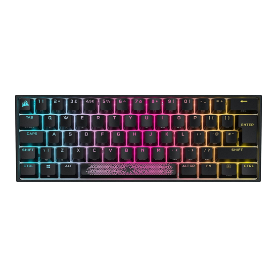 Corsair K65 RGB MINI Mode D'emploi