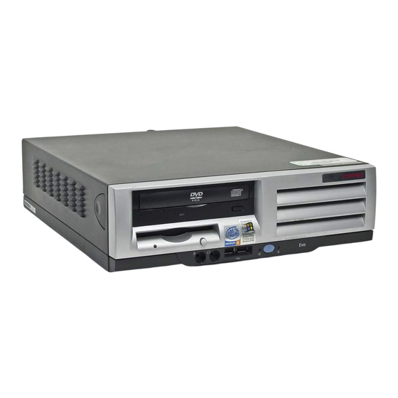 Compaq EVO Format compact Manuel De Référence Du Matériel