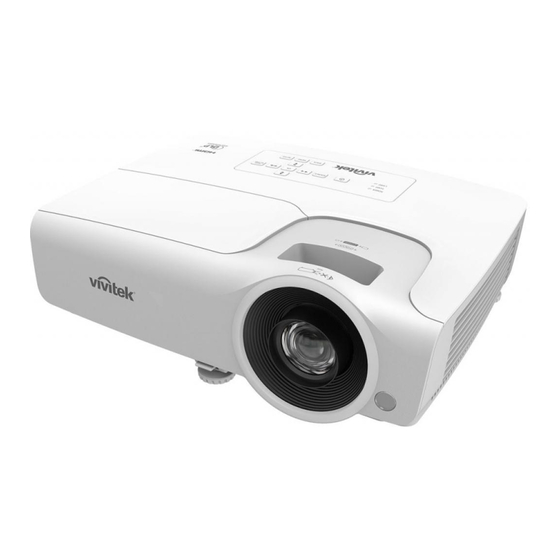 Vivitek DS262 Série Manuel D'utilisation