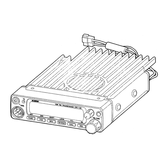 Alinco DR-135E Mode D'emploi