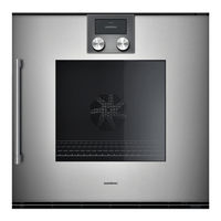 Gaggenau BO 251-110 Notice D'utilisation