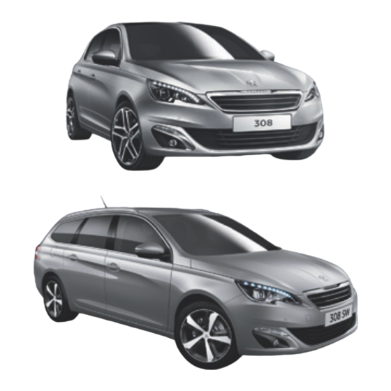 PEUGEOT 308 ABC 2014 Guide D'utilisation