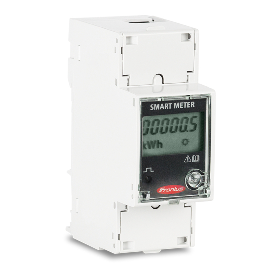 Fronius Smart Meter 63A-1 Instructions De Service