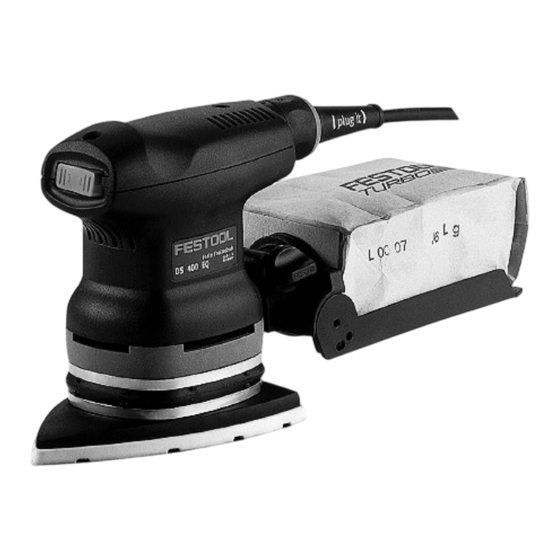 Festool DS 400 Q Mode D'emploi