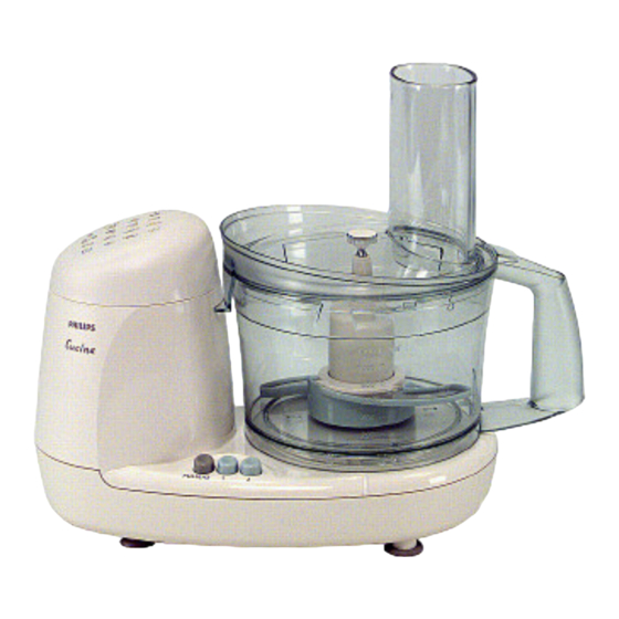 Philips Cucina HR 7633/6 Mode D'emploi