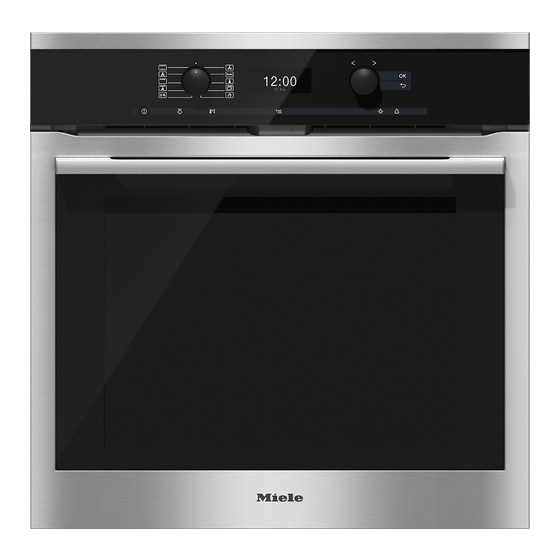 Miele H6360BP Notice D'utilisation Et De Montage