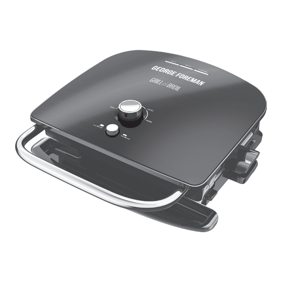 George Foreman GRBV5130CUX Guide D'utilisation Et D'entretien