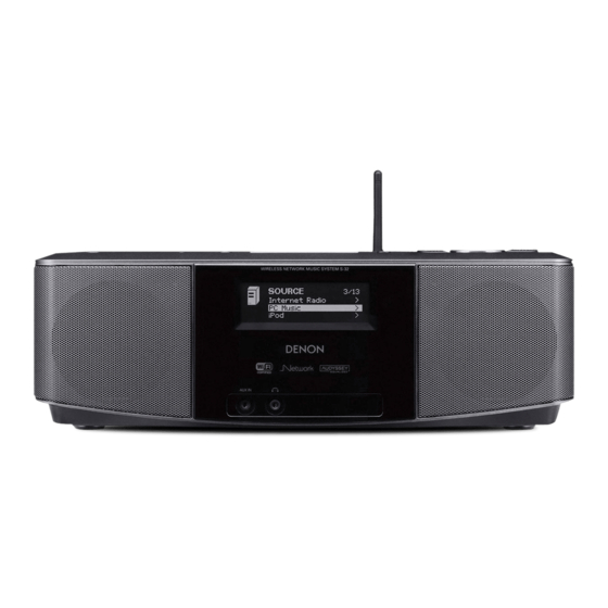 Denon S32 SRE2 Manuel De L'utilisateur