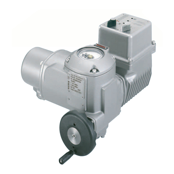 AUMA SG 03.3-F04 Instructions De Service